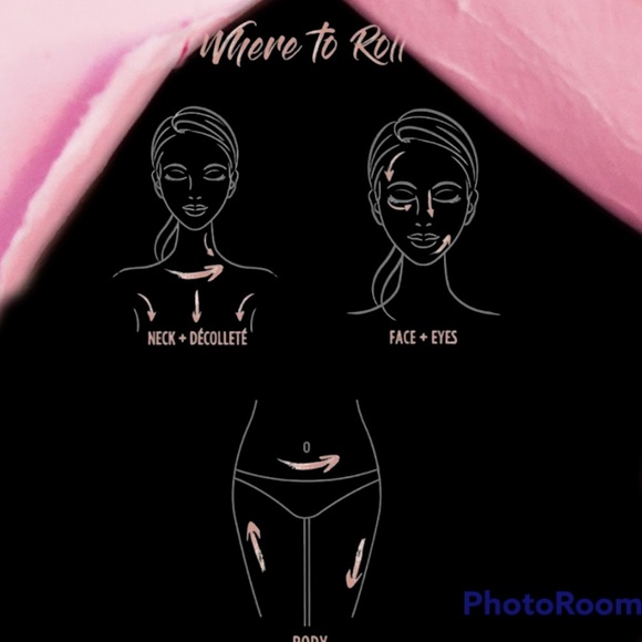 Brand new in box Beauty Bio Rose Quartz Dual Ended Roller - Picture 5 of 5